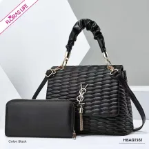 BRONZE PETAL WOMEN'S HANDBAG